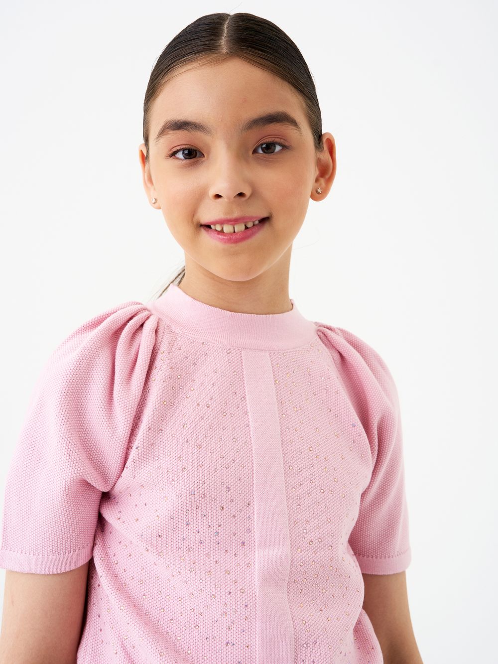 Джемпер для девочки AT1374 розовый