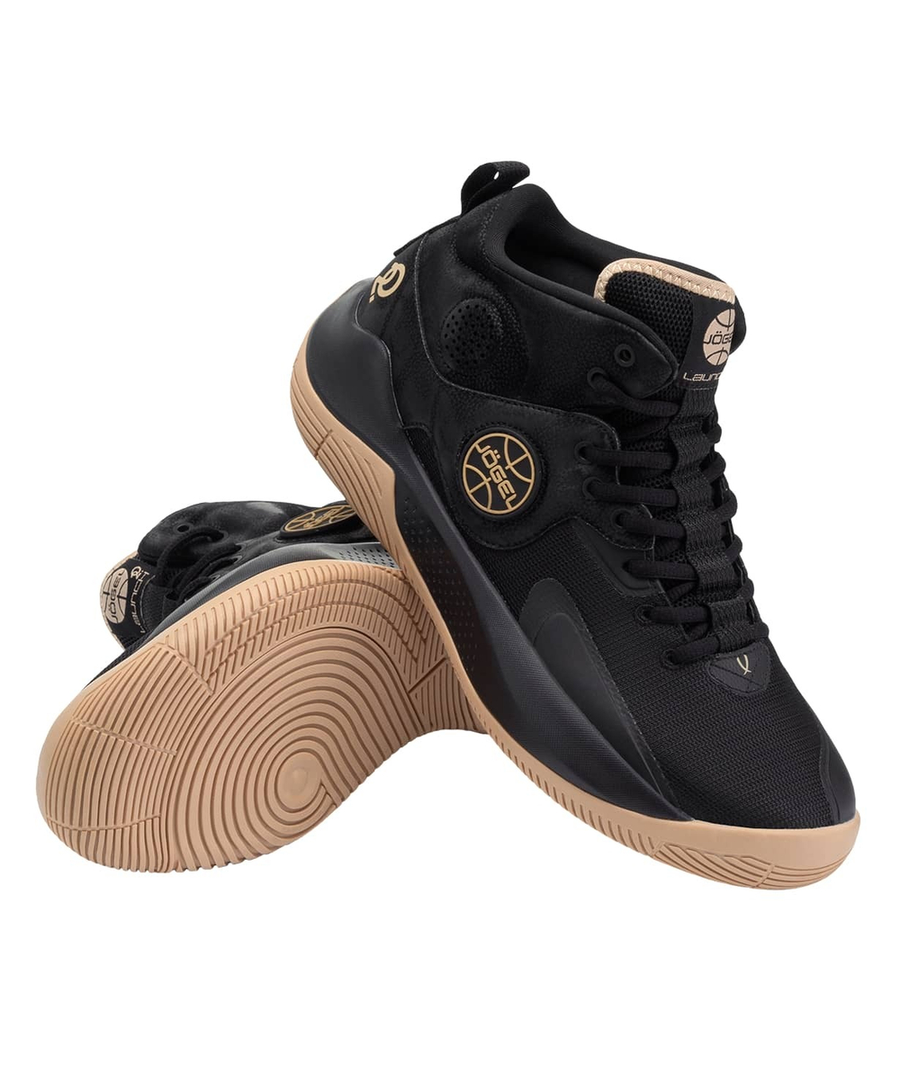 Кроссовки баскетбольные Launch MID, Black/gold
