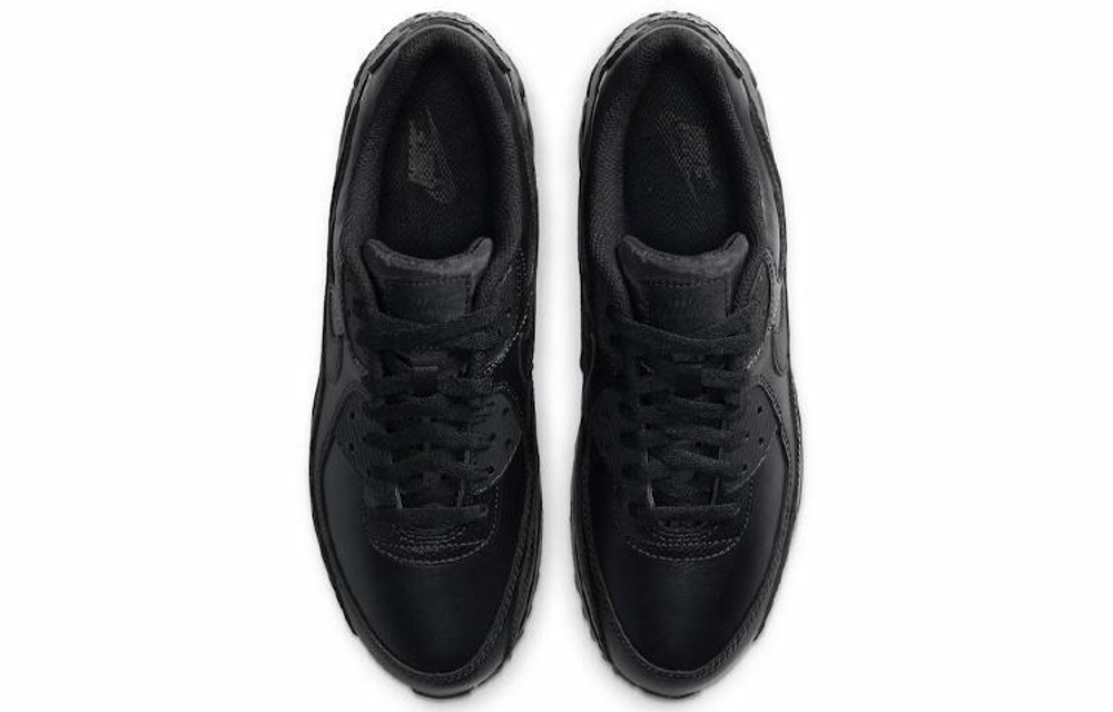 Кроссовки Nike Air Max 90 Leather "Triple Black"