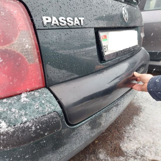 Накладка на хлопушку для VOLKSWAGEN Passat B5 / B5+ Avant 96-05