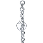 Браслет из серебра со звеньями,Tiffany 🩷 Love return