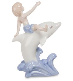 Pavone JP-45/ 6 Фигурка «Мальчик и дельфин»