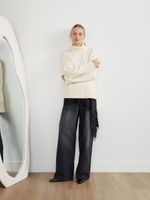 PERFECT JEANS С ЗАЩИПАМИ GRAPHITE