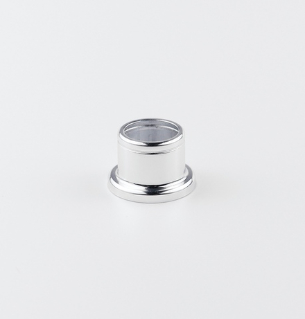Collar A7 step silver - Кольцо металлическое со ступенькой