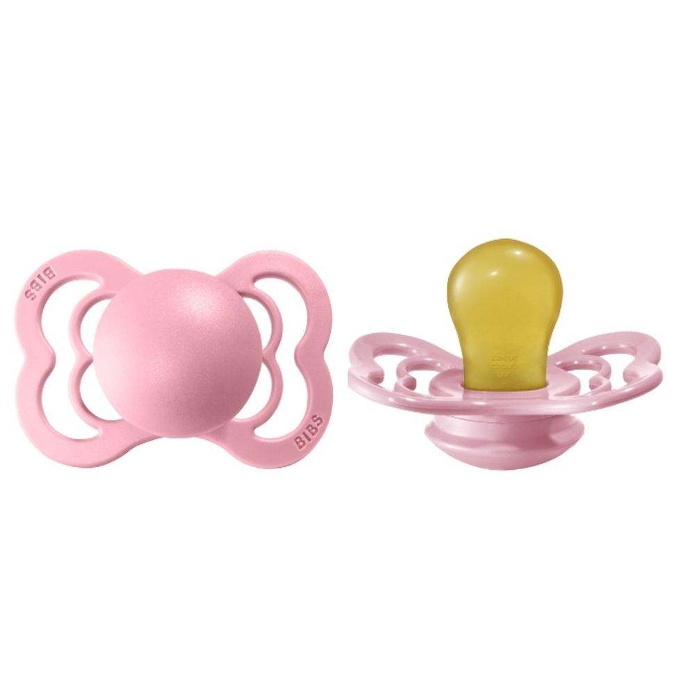 BIBS SUPREME Latex Baby Pink 0-6 месяцев