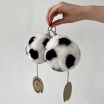 футбольный мяч из меха