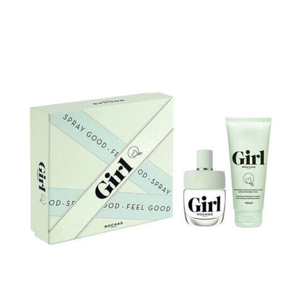 Женская парфюмерия Rochas GIRL CASE 2 pcs Eau de Toilette spray 60 ml + Exfoliating gel 100 ml