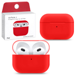 Чехол для AirPods 3 Slim Red (красный)