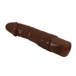 Реалистичный вибратор Jermaine Pretty Love, коричневый, 19,5 см