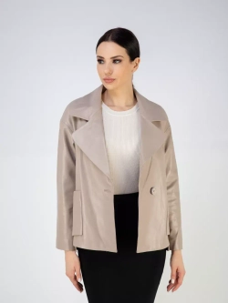 Куртка кожаная натуральная Турция блейзер