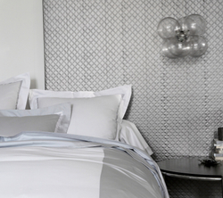 Постельное белье семейное Blanc des Vosges Amboise Metal