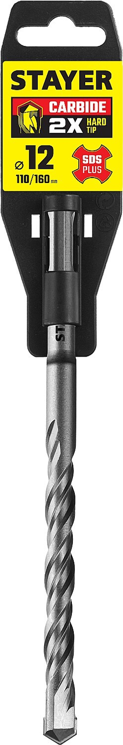 STAYER 12 x 160 мм, SDS-plus бур, Professional (2930-160-12)