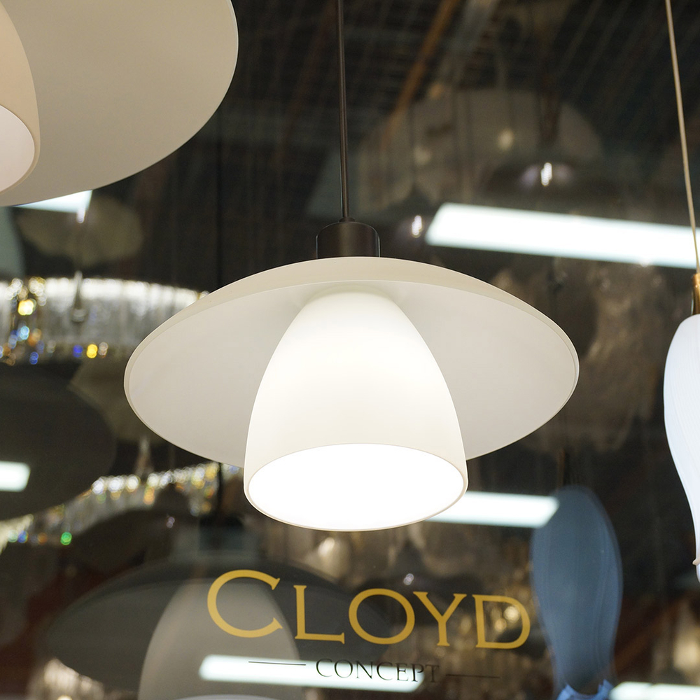 Подвесной светильник Cloyd ERLEBNIS-A P1 / Ø30 см - черный (арт.11408)