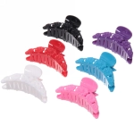 Заколка-краб для волос на блистере «Diana Collection - Sara», микс 6 цветов, 7.5см