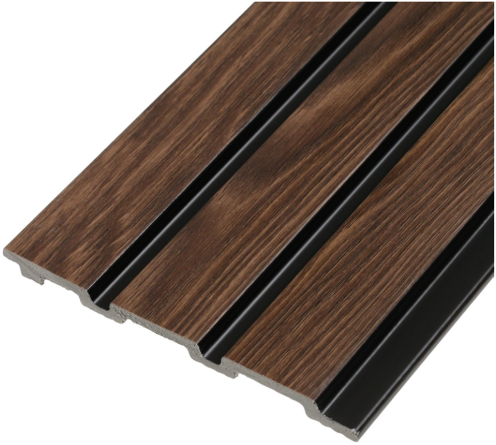 Панель декоративная 3D полистирол Грейс 120х2800мм Махагон (10шт/уп)