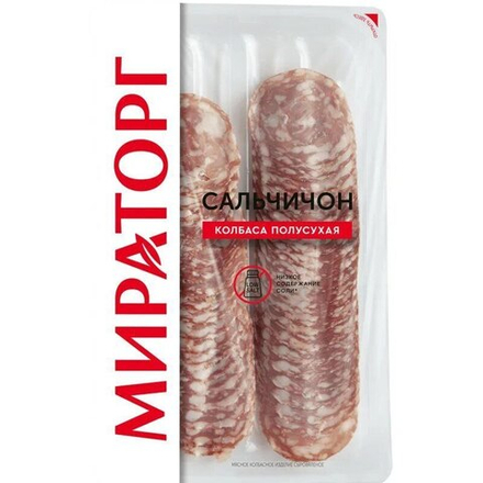 Колбаса полусухая Сальчичон, Мираторг