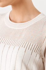 23003 Джемпер женский (молочный)