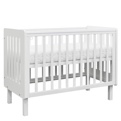 Кровать Antemi Mari 120х60 Ник 14 б/б Белый