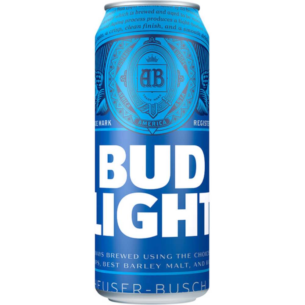 Пиво Bud Light светлое 0,44л ж/б 4,1%