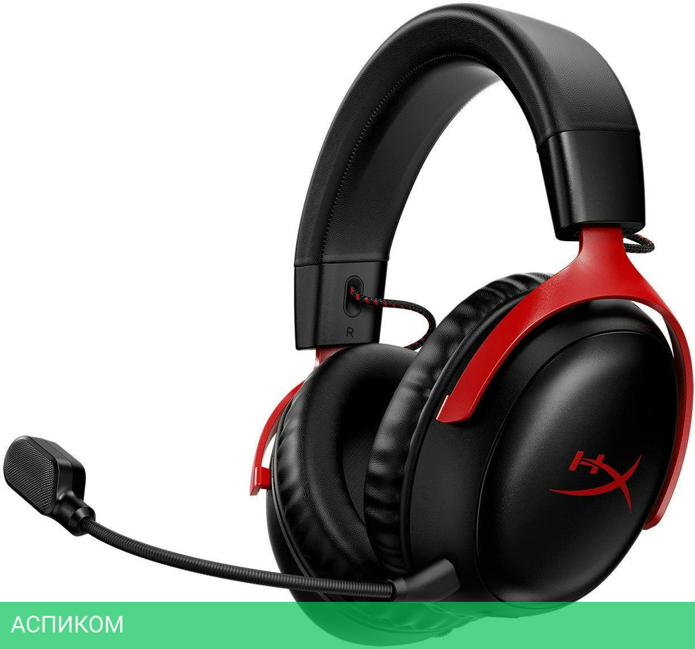 Гарнитура HyperX Cloud III Wireless черный/красный (77Z46AA)