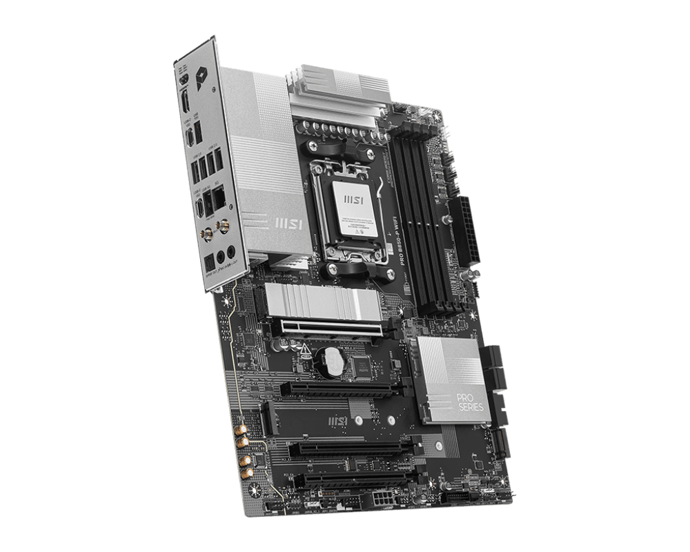 Материнская плата MSI PRO B850-P WIFI AM5 4xDDR5 4xSATA3 RAID 3xM.2 1xHDMI 2xType-C ATX
