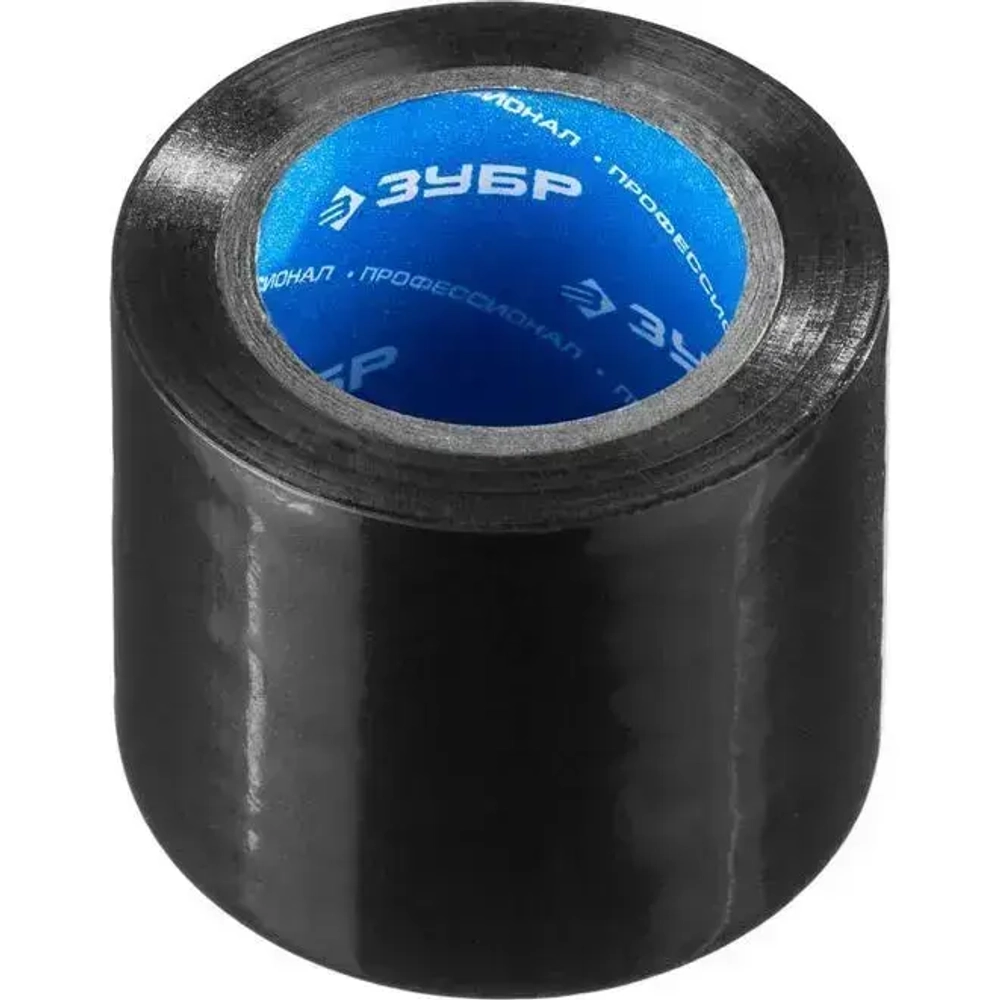 Изолента ЗУБР Х-50 ПВХ 50мм х 10м, 160 мкм, черная 1237-2