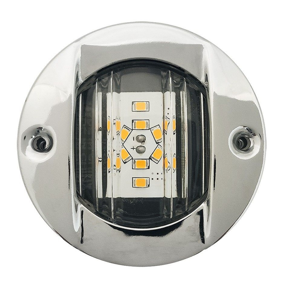 Гакабортный огонь светодиодный, нержавеющая сталь, 12 светодиодов (10268436)