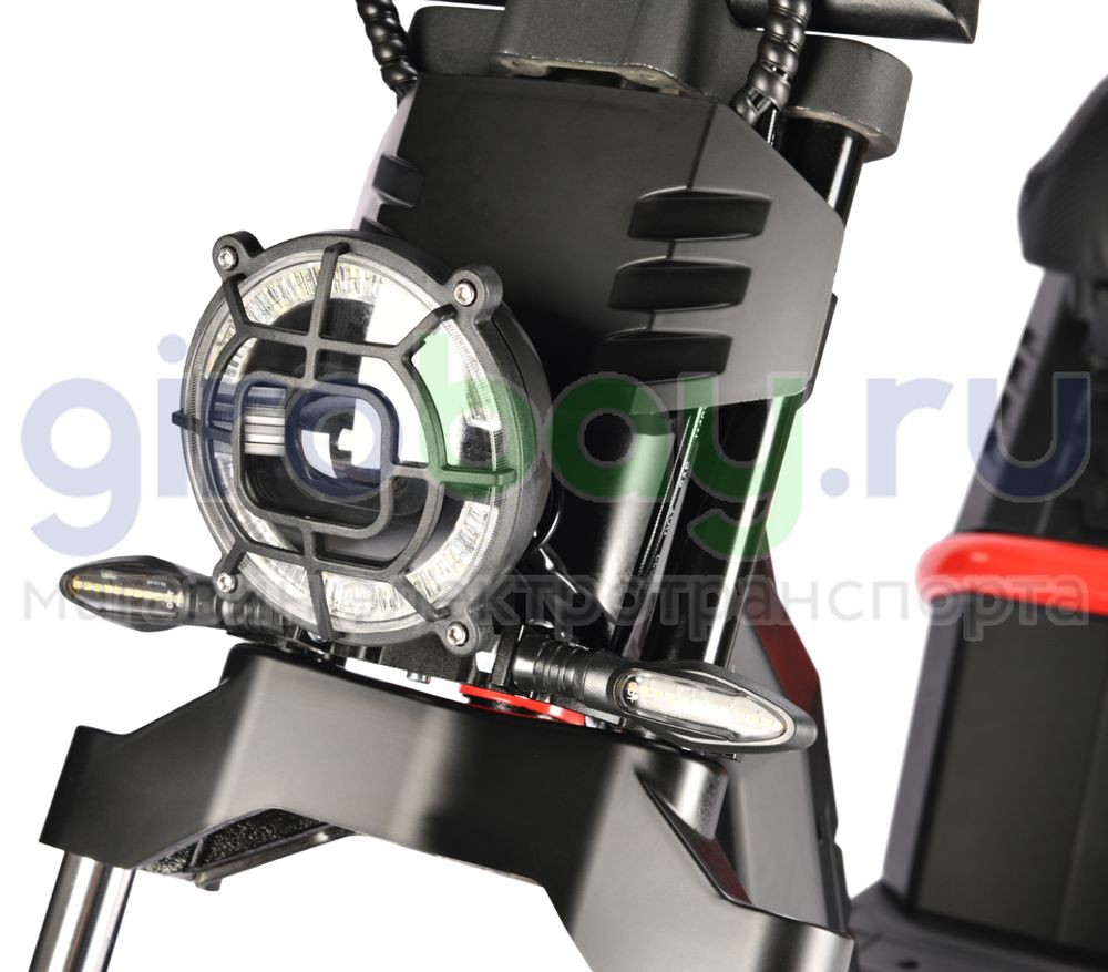 Электроскутер WHITE SIBERIA PRO BLACK EDITION 5000W фото 11 фото №13
