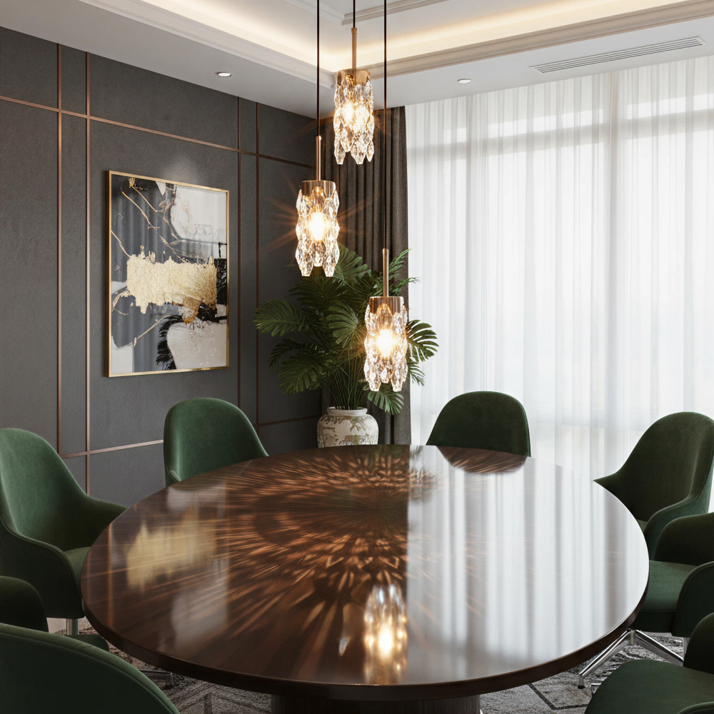 Citilux RONIN CL326013 Подвесной хрустальный светильник