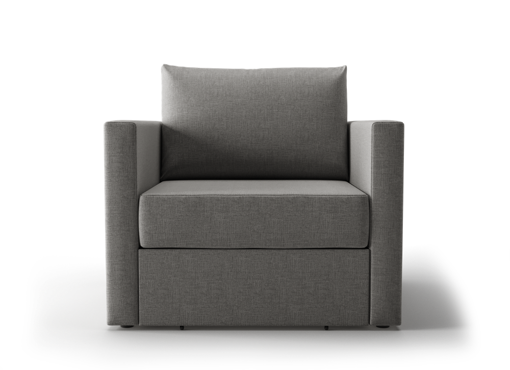 Альфа кресло-кровать (шифт темно-серый)