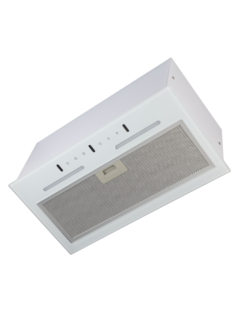 Вытяжка кухонная MACBI встраиваемая B-BOX-G 55 G WHITE 1200м3/ч Черная (управление жестами)