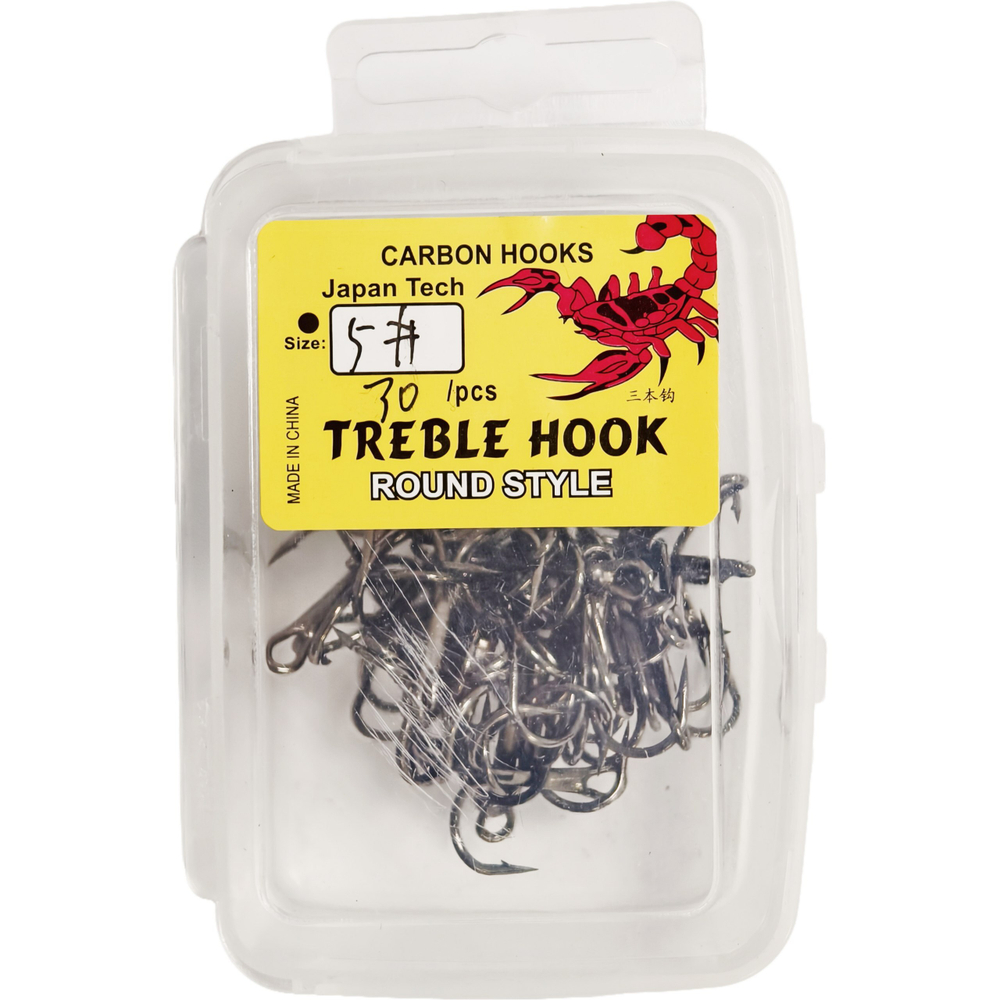 Крючок тройник (30шт в упк) №5