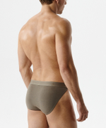Мужские трусы слипы танга Atlantic, 1 шт. в уп., микромодал, темно-серые, MP-1591