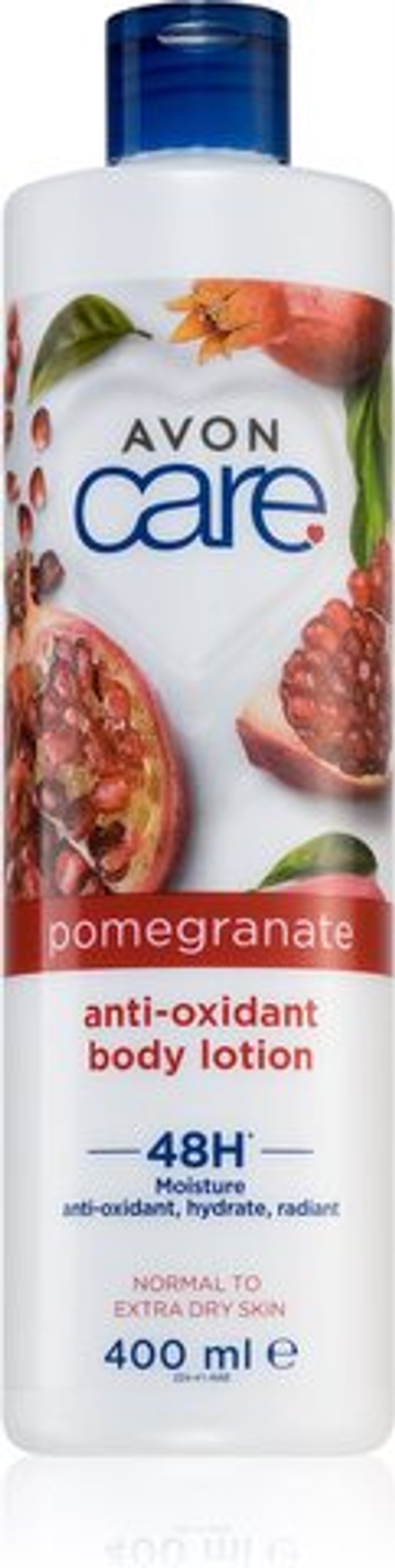 Avon Care Pomegranate - увлажняющее молочко для тела с витамином Е /   400  ml  / GTIN 2800017025007
