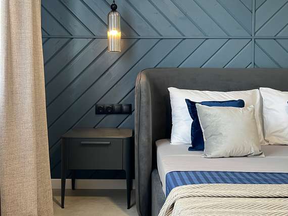 Тумба прикроватная Type 1 ящик (темно-серый)