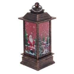 GAEM Изделие декоративное "Фонарь" (подсвет, LR44 х3шт) L5 W5 H12,5 см (блок 12), 3в.