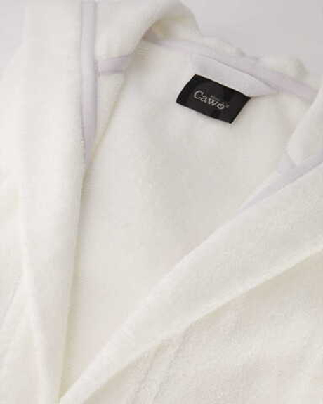 Халат с капюшоном женский Cawo Hooded Uni 827 67 белый