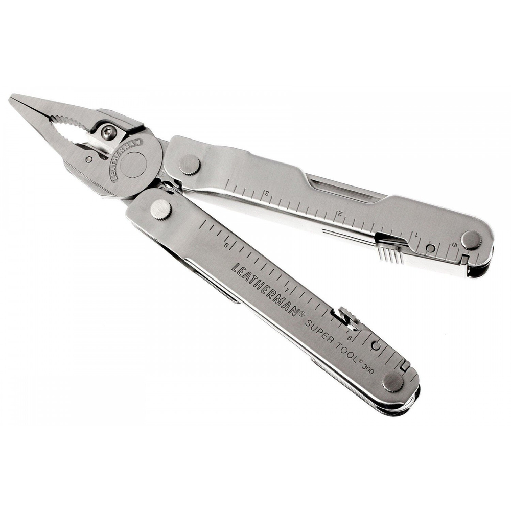 Мультитул LEATHERMAN Super Tool 300, 19 функций, серебристый с нейлоновым чехлом, 831148