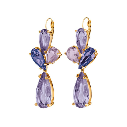 Серьги Dyrberg Kern AMY SG LAVENDER 361015 V/G