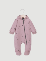 Утеплённый комбинезон с капюшоном Mjölk Desert Rose Moons, с закрытой ножкой