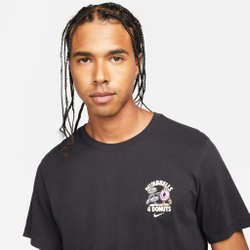 Мужское теннисное поло Nike Dri-Fit Dumbbells T-Shirt Men - Black