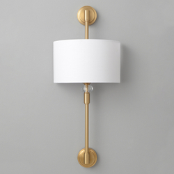 Бра Crystal Lux VINTAGE AP2 BRASS