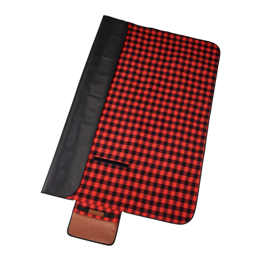 Флисовый плед Field & Co.® Buffalo Plaid Красный