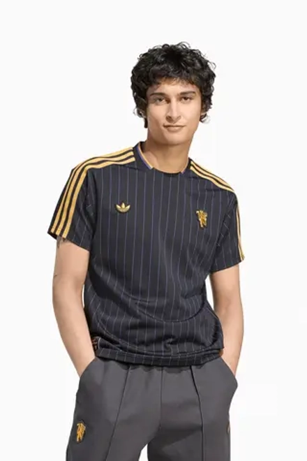 Футболка adidas Manchester United 25/26 Terrace Icons - черный