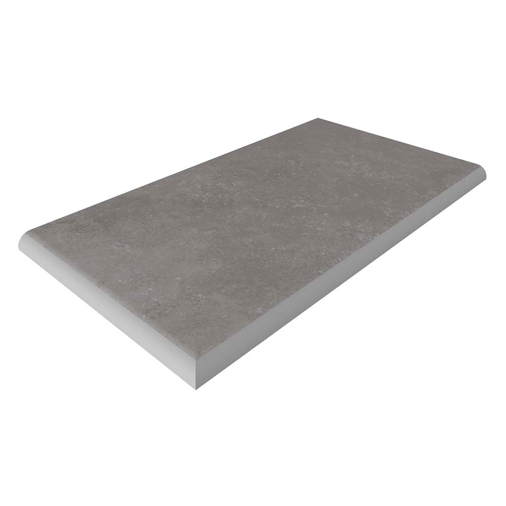 Cтупень с фаской LIFEBRICK OUTDOOR LIMESTONE SILVER 600х330х20 мм