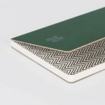 Блокнот для записок А5В Oak green с открытым переплетом