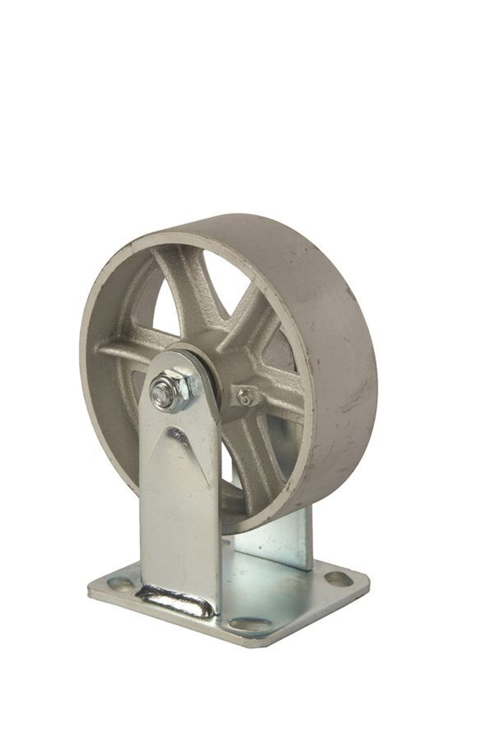 Колесо большегрузное неповоротное FCS 63 150 мм чугунное (F)