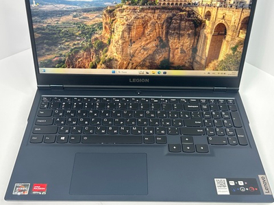 Ноутбук Lenovo Legion 5-15ACH6A (82NW001ERU) 15.6 "/ AMD Ryzen 5 5600H/RAM 16 GB/SSD 512 GB/AMD Radeon RX 6600M 8GB/1920x1080/IPS 165Hz/Windows 11/Подсветка кл-ры:LED/черный. Состояние: C1