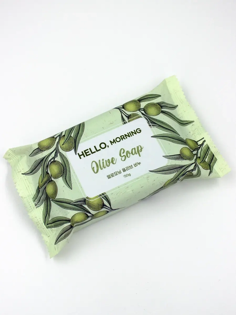 GRACE DAY - МЫЛО ПАРФЮМИРОВАННОЕ С АРОМАТОМ ОЛИВЫ HELLO MORNING OLIVE SOAP, 150 Г