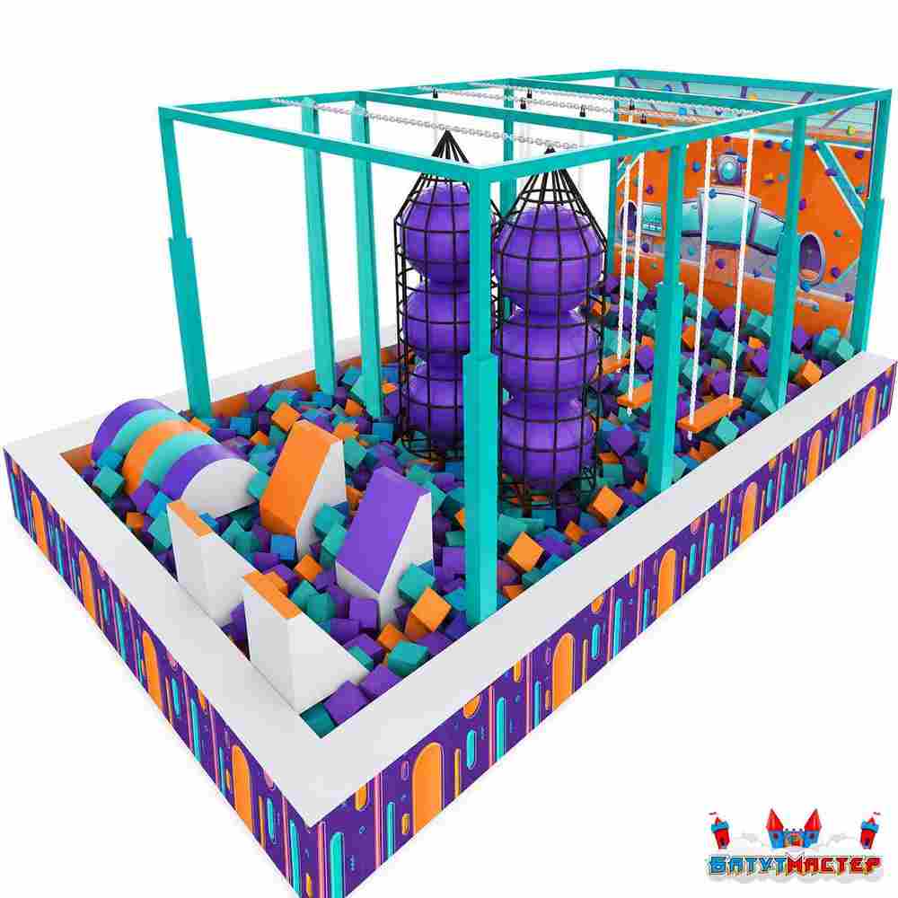 Ниндзя парк «Клан Силы», 8,2×5×3,1 м